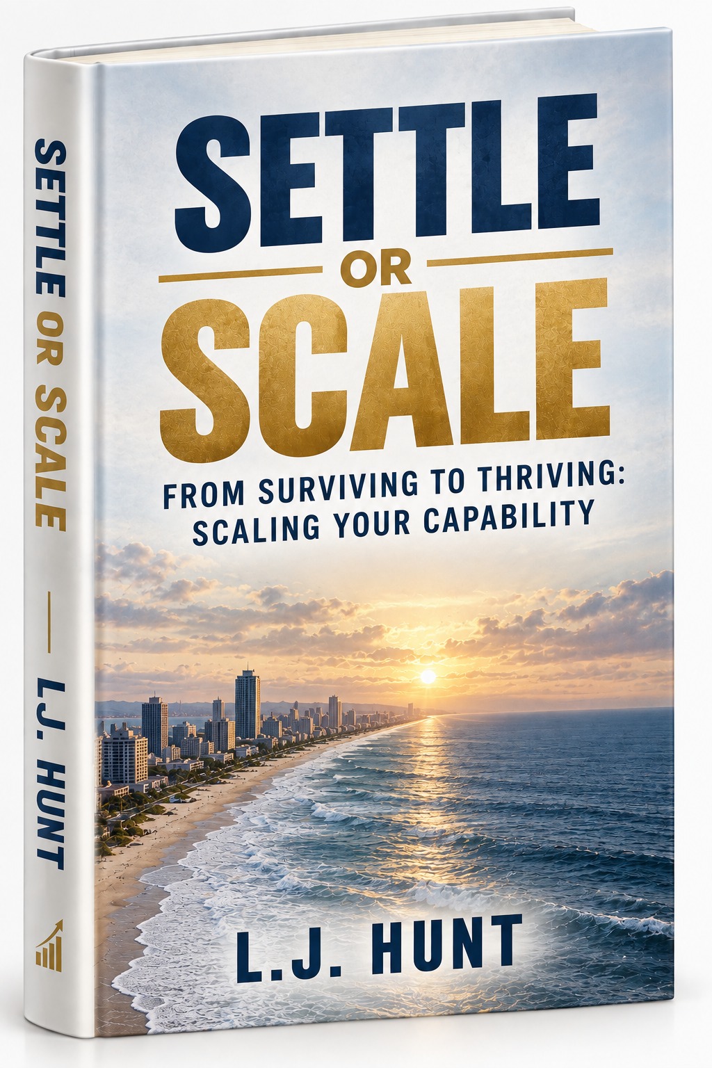 Settle or Scale book cover by L.J. Hunt